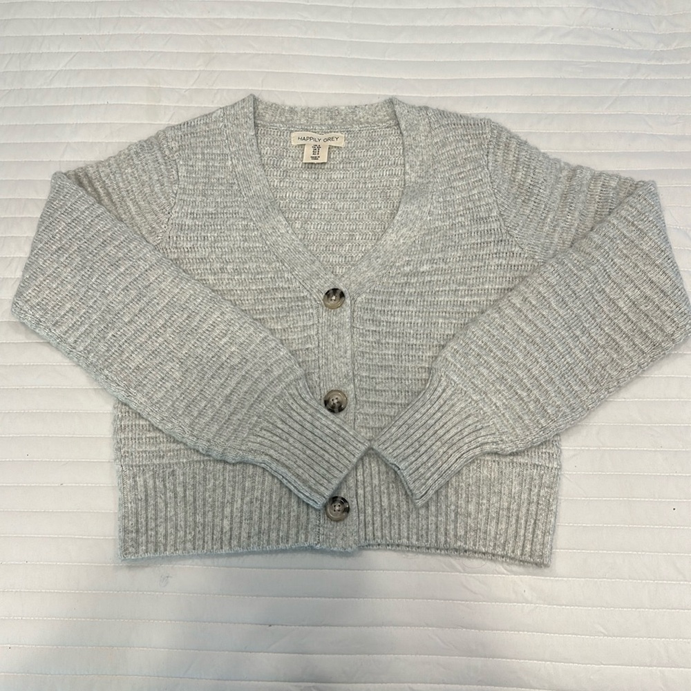 Grey Cardigan